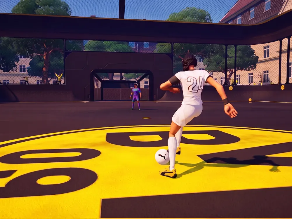 Inside the cage — 2v2 in action with players